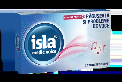 Isla medic voice aroma de cirese, 20 tablete de supt, Engelhard Arzneimittel