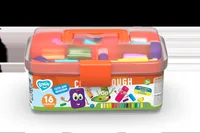Set plastilina si accesorii pentru modelaj 16 culori Lovin, 1 bucata, Oktoclay
