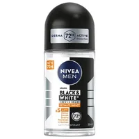 Deodorant roll-on pentru barbati Black & White Ultimate, 50ml, Nivea