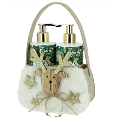 Set Natural X-Mas Sapun lichid 250ml + Lotiune de maini 250ml, Vivian Gray