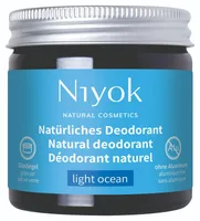 Deodorant crema 100% natural cu aroma de Light Ocean, 40ml, Niyok