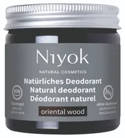 Deodorant crema 100% natural cu aroma de Oriental Wood, 40ml, Niyok