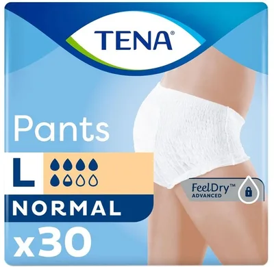 Scutece pentru adulti Pants Normal L, 10 bucati, Tena