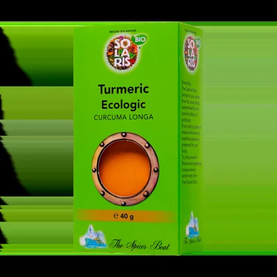 Turmeric macinat Eco The Spices Boat, 40g, Solaris