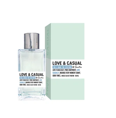 Apa de parfum unisex Love & Casual, 100ml, Sentio