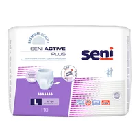Scutece pentru adulti tip chilot Active Plus Extra Large, 10 bucati, Seni