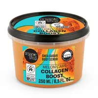 Scrub de corp Collagen Boost, 250ml, Organic Shop