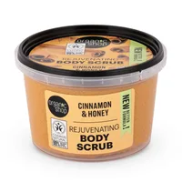 Scrub de corp cu Miere si Scortisoara, 250ml, Organic Shop