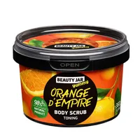 Scrub tonifiant pentru corp Orange d'Empire, 360g, Beauty Jar