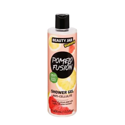 Gel de dus anticelulitic Pomelo Fusion Yummy, 400ml, Beauty Jar