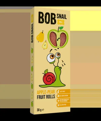 Rulou din mere si pere, 30g, Bob Snail