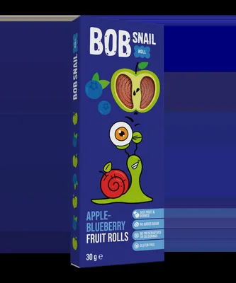 Rulou din mere si afine, 30g, Bob Snail
