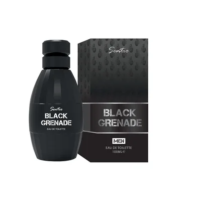 Apa de toaleta pentru barbati Black Grenade, 100ml, Sentio