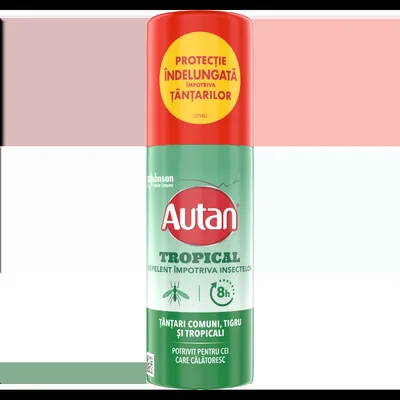 Spray repelent impotriva tantarilor Tropical Mini, 50ml, Autan