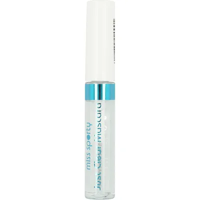 Mascara transparenta pentru gene si sprancene Just Clear, 8ml, Miss Sporty