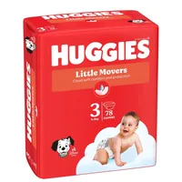 Scutece Little Movers Marimea 5 pentru 11 - 25kg, 58 bucati, Huggies