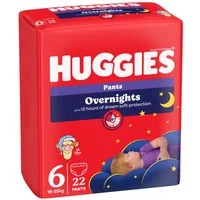 Scutece-chilotel de noapte Overnight Pants Nr. 4, 9-14kg, 26 bucati, Huggies