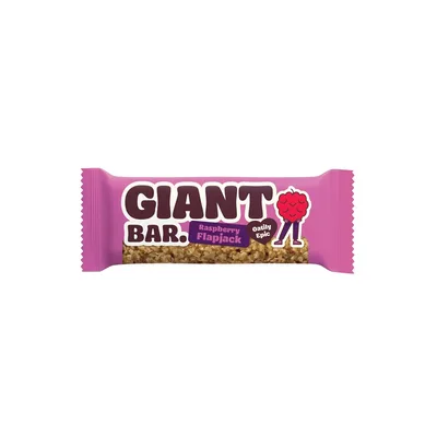 Baton de ovaz cu zmeura, 90g, Giant Bar