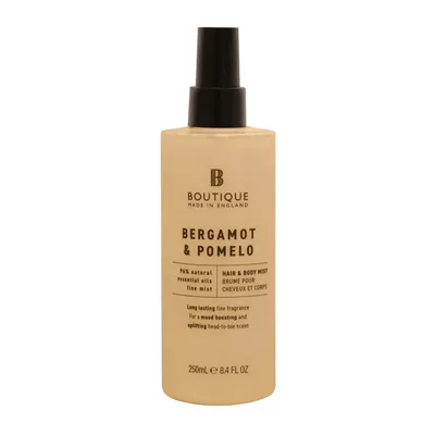Spray pentru corp si par cu parfum de Bergamota & Pomelo, 250ml, Boutique