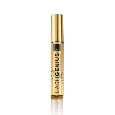 Mascara Lash Genius Multitask & Multiply Brown Black, 10ml, Avon