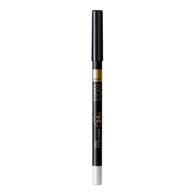 Creion gel pentru contur ochi Power Stay 24h Silver Shimmer, 1.2g, Avon