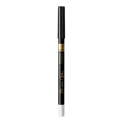 Creion gel pentru contur ochi Power Stay 24h White, 1.2g, Avon