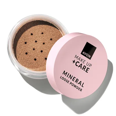 Pudra minerala Make-up + Care Medium, 6g, Avon