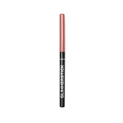 Creion de buze Glimmerstick Blushed Nude, 0.35g, Avon