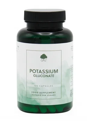 Gluconat de Potasiu 500mg,120 capsule, G&G