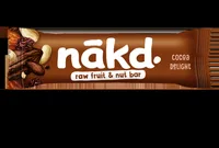 Baton cu cacao raw vegan, 35g, Nakd
