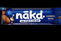 Baton briosa cu afine raw vegan, 35g, Nakd
