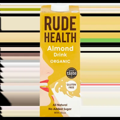 Bautura vegetala din migdale Bio, 1l, Rude Health