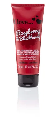 Crema de maini Raspberry Blackberry, 75ml, I Love Cosmetics