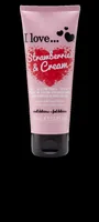 Crema de maini Strawberry Cream, 75ml, I Love Cosmetics