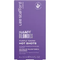 Balsam nuantator Bleach Blondes Purple Toning, 4x15ml, Lee Stafford