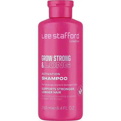 Sampon pentru cresterea parului Grow Strong & Long Activation, 250ml, Lee Stafford