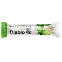 Baton fara zahar de cereale si mere cu invelis de iaurt, 30g, Diablo