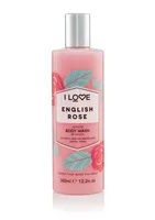 Gel de dus English Rose Signature, 360ml, I Love Cosmetics