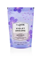Sare de baie Violet Dream Signature, 500g, I Love Cosmetics
