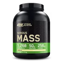 Gainer pudra proteica proteine din zer 00% Serious Mass Vanilie 5.45kg, Optimum Nutrition
