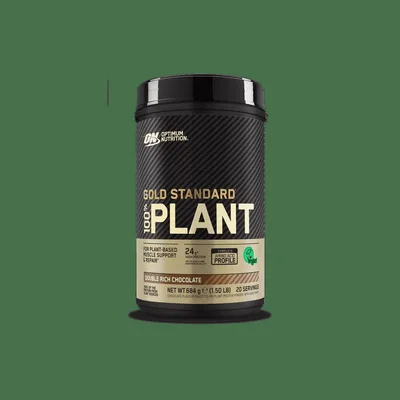 Proteine vegetale Gold Standard 100% Plant cu aroma de ciocolata, 684g, Optimum Nutrition