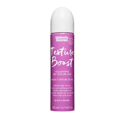 Spray uscat pentru volum pentru par fin si fara vitalitate Texture Boost, 200ml, Umberto Giannini