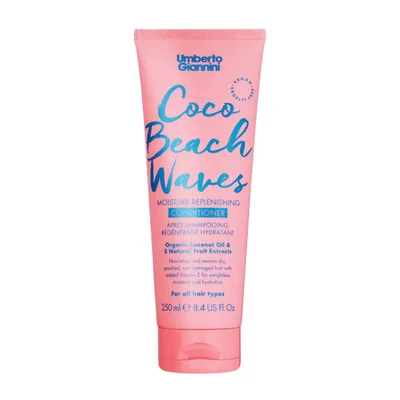 Balsam hidratant pentru bucle lejere Coco Beach Waves, 250ml, Umberto Giannini