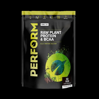 Proteine vegetale si BCAA cu aroma de Cacao Perform, 988g, Vivo
