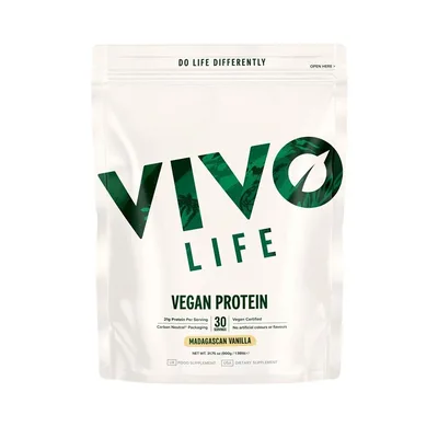 Proteina vegetala cu aroma de Vanilie Life, 900g, Vivo
