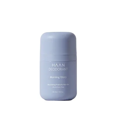 Deodorant roll-on hranitor cu ceai verde proaspat si grapefruit Morning Glory, 40ml, Haan