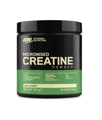 Creatina monohidrata micronizata, 187g, Optimum Nutrition