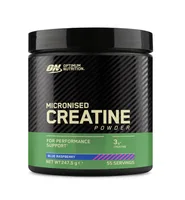 Creatina monohidrata micronizata cu aroma de zmeura, 247.5g Optimum Nutrition