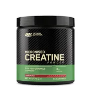 Creatina monohidrata micronizata cu aroma de Punch de fructe, 247.5g Optimum Nutrition
