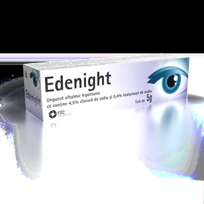 Unguent oftalmic Edenight, 5g, NTC